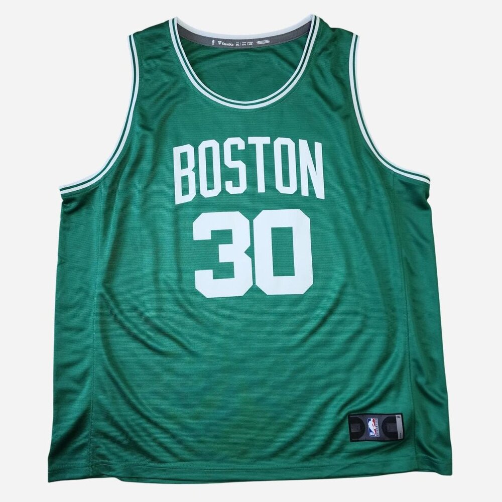 Boston Celtics green & white Fanatics HAUSER autographed jersey NWOT - size 2XL